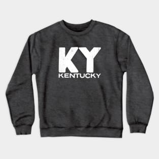 KY Kentucky State Vintage Typography Crewneck Sweatshirt